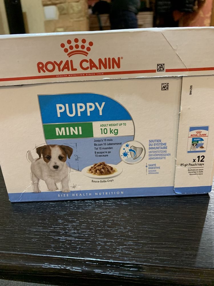 Royal canin puppy mini. Роял Канин мини Паппи. Royal Canin Puppy Mini норма. Корма патчи.