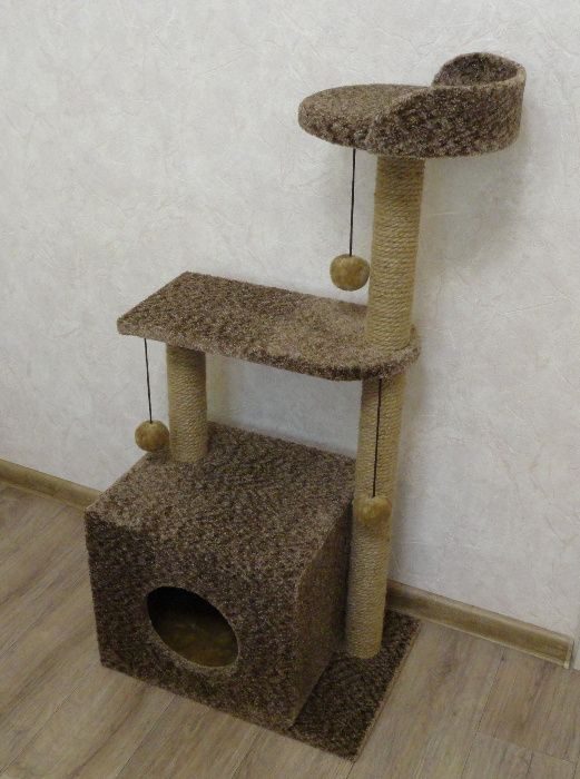 Домик для кошки с когтеточкой