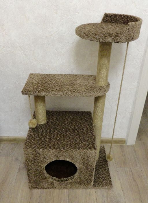 Домик для кошки с когтеточкой